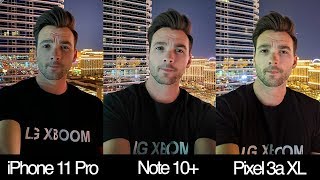 iPhone 11 Pro vs Note 10 vs Google Pixel 3a XL Night Mode Camera Comparison [upl. by Ednalrim508]