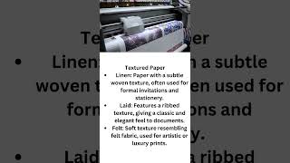 common types of papers used in printing presses [upl. by Lola694]