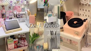 Desk decor Decor bàn học chào đón năm học mới ll tiktokll Shopee haul 002 [upl. by Erikson]