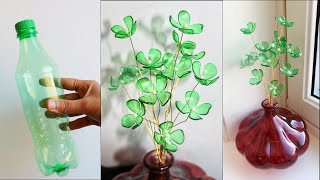 How To Make Very Easy and Beautiful Plastic Bottle Flower  Plastic Bottle Craft Bottle Art [upl. by Pearl]