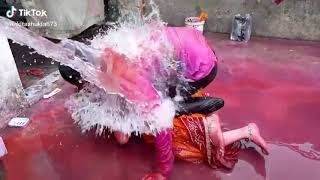 🔥 HOT HOLI Viral Video 😍 Full Masti Devar Bhabhi 💞 video viral holivideo [upl. by Ogires]