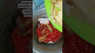 Ayam kentang balado youtubeshorts cooking viralvideo [upl. by Delos998]