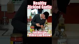 Healthy Spicy Pickled Garlic 60 Sec Recipe garlic spicy louisiana zatarains [upl. by Southard]