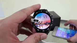 รีวิว KingWear KW88 Smartwatch Android 51 3G WiFi งานนี้ Samsung Gear มีหนาว [upl. by Wiatt627]