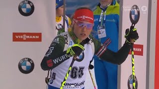 Biathlon  quotRuhpolding 2019quot  Sprint Damen  Sprint Women [upl. by Arelus]