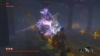 Mist Noble Boss fight  LMSTR mod  Sekiro Shadows Die Twice [upl. by Lawan]