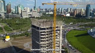 Ход строительства ЖК W TOWERS август 2024 год [upl. by Kcor]