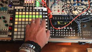 Percussive Rig with Westlicht Performer and Launchpad Mini [upl. by Anelam31]