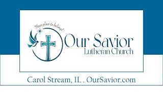 Pastor Ken Estes 930 am sermon on Sun Nov 10 2024 OurSaviorCarolStream [upl. by Porta559]