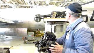 B29 gun turret sighting system at Boeing Seattle Part 1 [upl. by Nosyla]