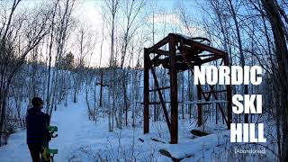 Abandoned Nordic Ski Hill  Sudbury ON [upl. by Liddy]