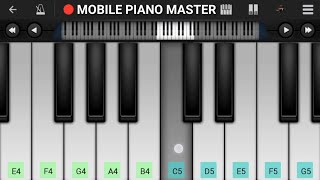 Humdard Piano TutorialPiano KeyboardPiano LessonsPiano Musiclearn piano OnlinePiano Keyboard [upl. by Iborian923]