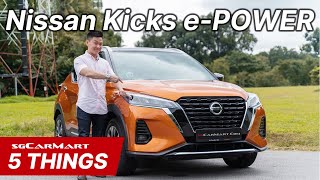 5 electrifying facts about the 2020 Nissan Kicks ePOWER  sgCarMart Reviews [upl. by Florella]