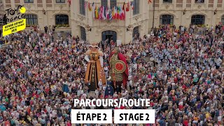 ParcoursRoute  Stage 2  Tour de France 2025 [upl. by Zweig]