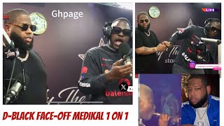 D Black amp Medikal Clash 1 on 1 on Radio People told me i CH0P ur wifeI Apologize but…Fella dragged [upl. by Anyahc]