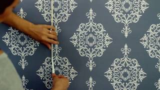 Self Adhesive Wallpaper Installation Guide [upl. by Cirdor]