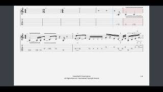 Greg Howe  Roundhouse Tab Transcription [upl. by Alaster]