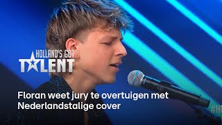 Floran weet opnieuw de jury in te pakken met zijn prachtige stemgeluid  Hollands Got Talent [upl. by Akela]