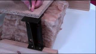 Screwing chipboard on to Loft Legs [upl. by Jopa]