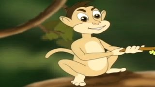 Natkhat Bander  नटखट बंदर  Jungle Ki Kahaniya – Kids Hindi Animation [upl. by Salvatore]