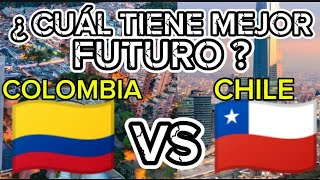 COLOMBIA VS CHILE  ¿ CUAL TIENE MEJOR ECONOMIA Y DESARROLLO [upl. by Ottilie]