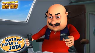 Motu बना Pilot  Hindi Cartoon For Kids  Hindi Kahani  kahaniya  Motu Patlu Ki Jodi  spot [upl. by Acira]