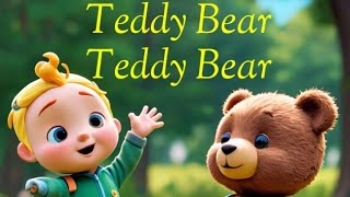 cocomelon nursery rhymes  teddy bear song  children songs  teddy bear teddy bear turn around [upl. by Niledam]