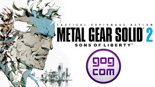 Metal Gear Solid 2 GOG PC PORT WORKS GAME WAS REMOVED FROM GOG [upl. by Airdua795]