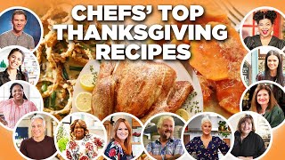 Food Network Chefs Top Thanksgiving Recipe Videos [upl. by Dupaix]