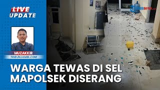 Warga Ngamuk di Mapolsek Kumpeh Ilir Muaro Jambi Seorang Tahanam Tewas Akhiri Hidup dalam Penjara [upl. by Issac]