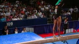 Dominique Dawes  Balance Beam  1995 US Gymnastics Championships  Women  AllAround [upl. by Capriola]