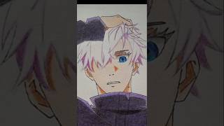 Gojo satoru music anime animephonk drawing [upl. by Melquist948]