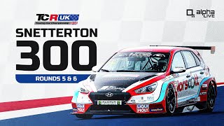 TCR UK LIVE  ROUND 5 amp 6  SUNDAY  SNETTERTON 300 [upl. by Brosy]