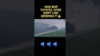 1000 BHP Toyota GT86 Drift Car just absolutely sends it on track [upl. by Martynne]