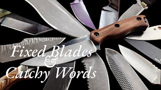 State of Our Collection  Fixed Blade Knives subliminal messaging inside [upl. by Refinneg]