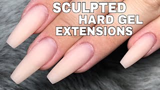 HOW TO  HARD GEL SCULPTED EXTENSIONS  IsabelMayNails  The Gel Bottle Inc [upl. by Garneau]