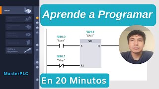 Aprende a programar un PLC en 20 minutos TIA Portal 13 [upl. by Irtimed]