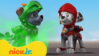 دوريات المخلاب يصبحون فرسان لمحاربة تنانين وديناصورات  Nick Jr Arabia [upl. by Imoan602]