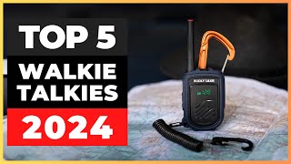 Best Walkie Talkies 2024 watch before you buy [upl. by Arraeis]