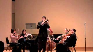 Concerto for Alto Trombone  Leopold Mozart movement 1 [upl. by Kinnon926]