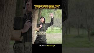 Pria ini berhasil melumpuhkan tentara musuh dengan cara kamuflase alur alurcerita shortvideo fyp [upl. by Utimer210]