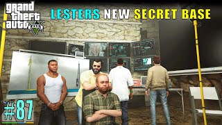 GTA 5  Mission 87 Lesters New Secret Base Gold Medal  GAMEPLAY [upl. by Hcahsem261]