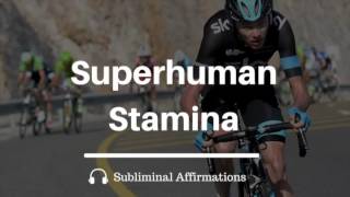 Get Superhuman Stamina amp Endurance―∎ affirmations w Binaural Frequency [upl. by Xel]