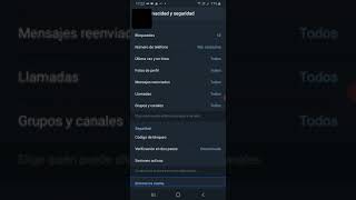 Ordenando La Lista De Contactos En Telegram [upl. by Dorcia]