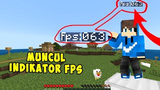 Cara Aktifkan FPS Counter di MCPE dengan Texture Pack  Gampang Banget [upl. by Meehaf219]