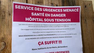 Non à la fermeture des Urgences de VitryleFrançois [upl. by Anihcak]