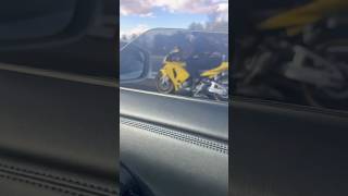 Nissan GTR vs motorcycle [upl. by Mastic]