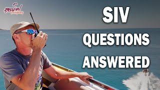 SIV Your questions answered What to know BEFORE your Course [upl. by Lani]