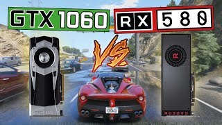 GTX 1060 vs RX 580  Gaming Comparison 4K 1440p amp 1080p [upl. by Alegnaed]