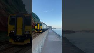 GWR 150202150247 on a ExmouthPaignton slow for Dawlish [upl. by Feenah]